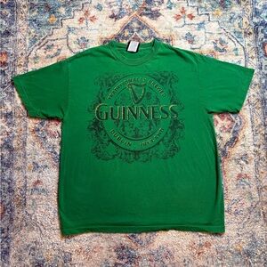 Vintage Guinness Beer Logo T-shirt Large